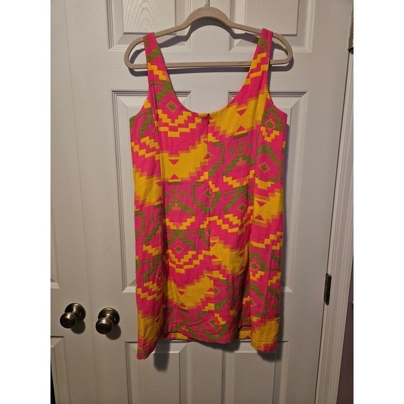 Judith March geometric aztec knit dress size Large - Picture 4 of 4